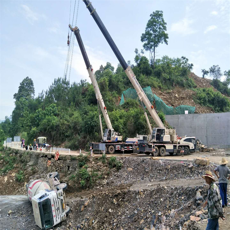 青海青海24小时应急道路救援吊装吊装现场实拍